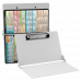 WhiteCoat Clipboard® - White Diagnostic Sonography Edition